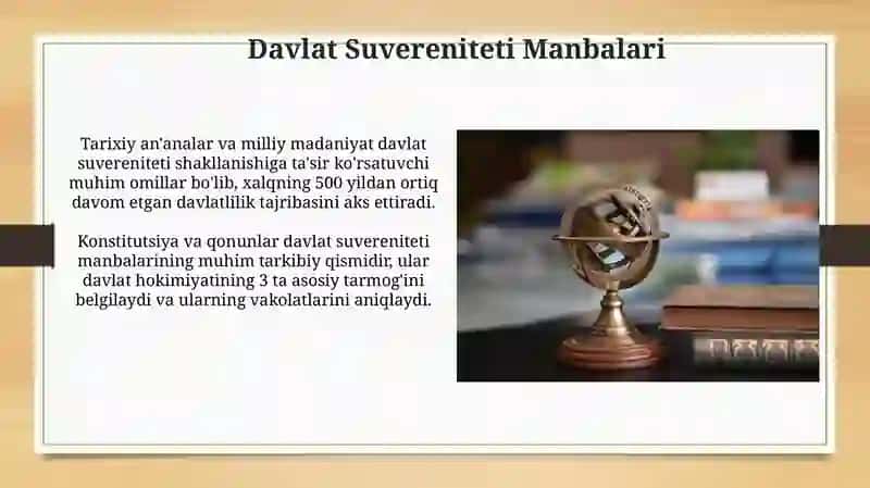 Davlat Suvereniteti 3