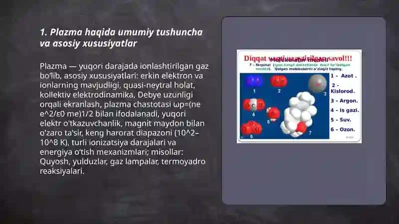 Plazma haqida tushuncha 3