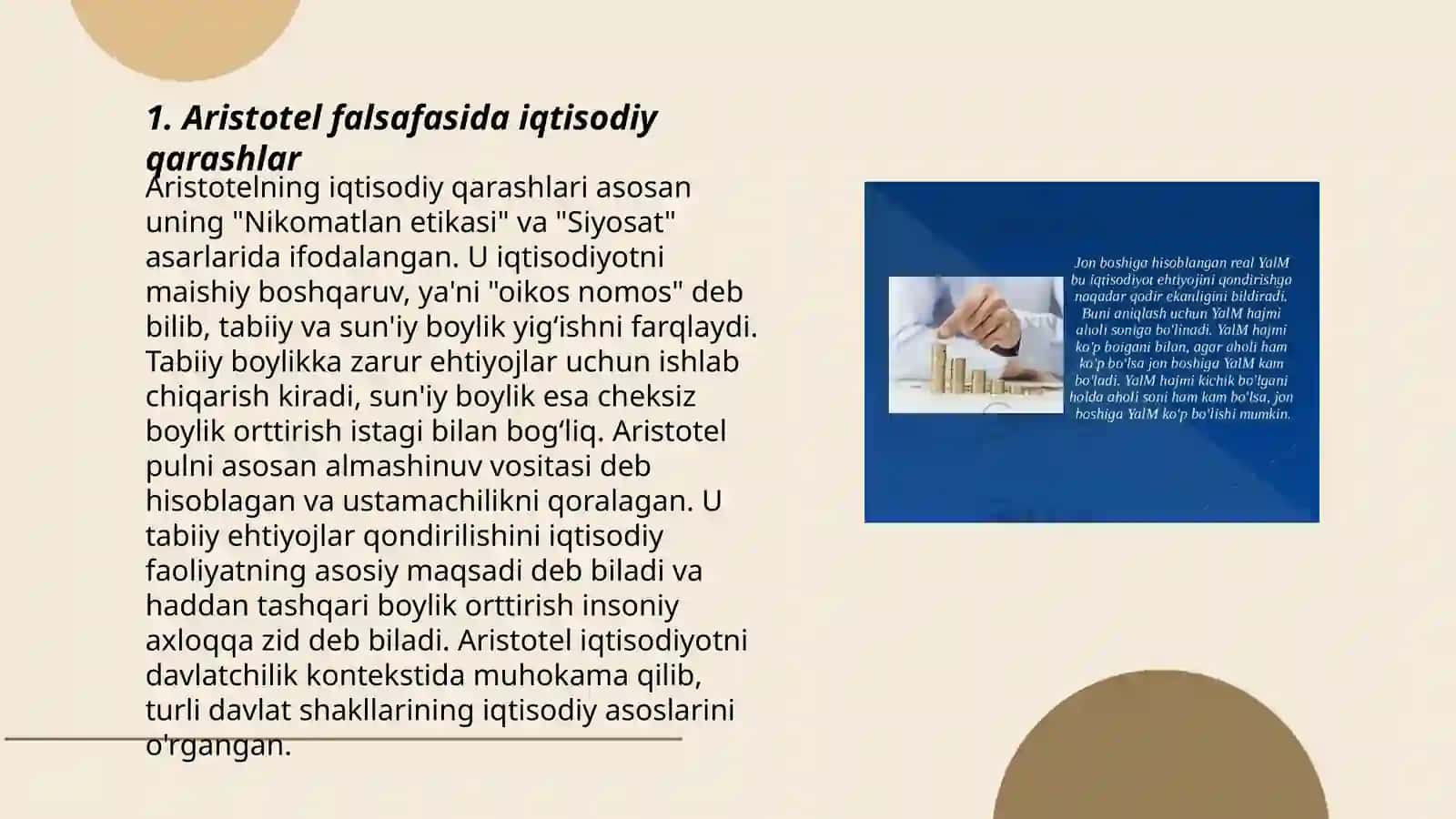 Iqtisodiy ta'limotlari tarixi 3