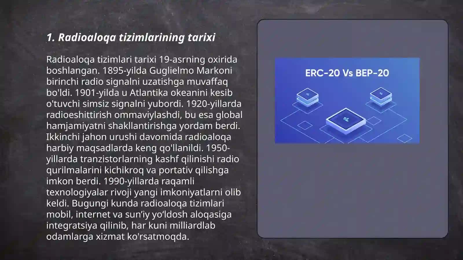 Radioaloqa tizimlari va turlari 3