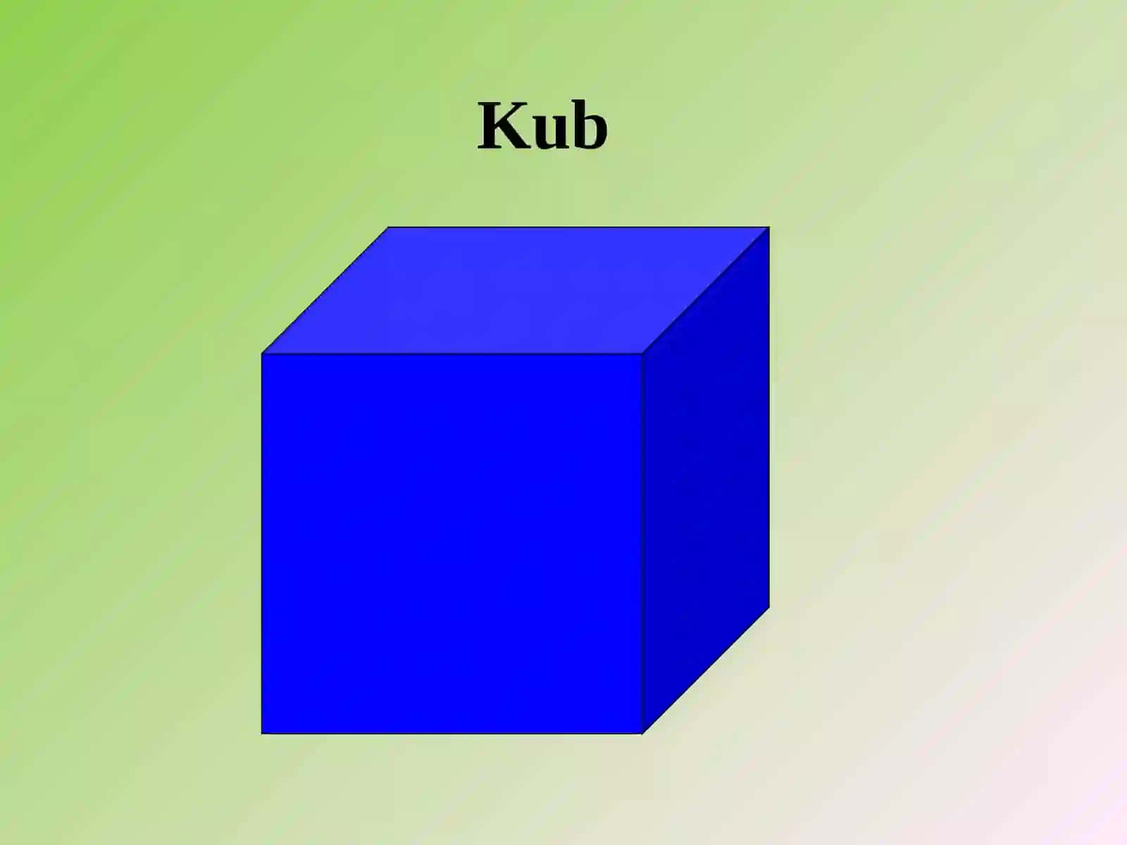 Kubning yoyilmasi 3