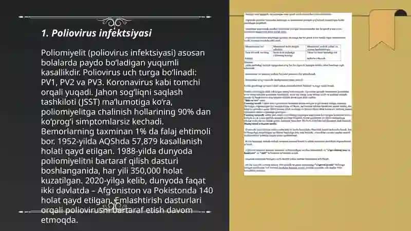 Poliomiyelit kelib chiqish sabablari 3
