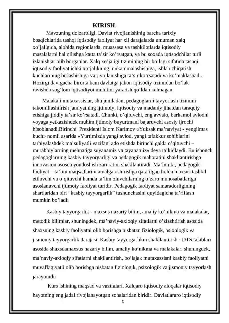 Iqtisodiy faoliyatning va uning turlari 3