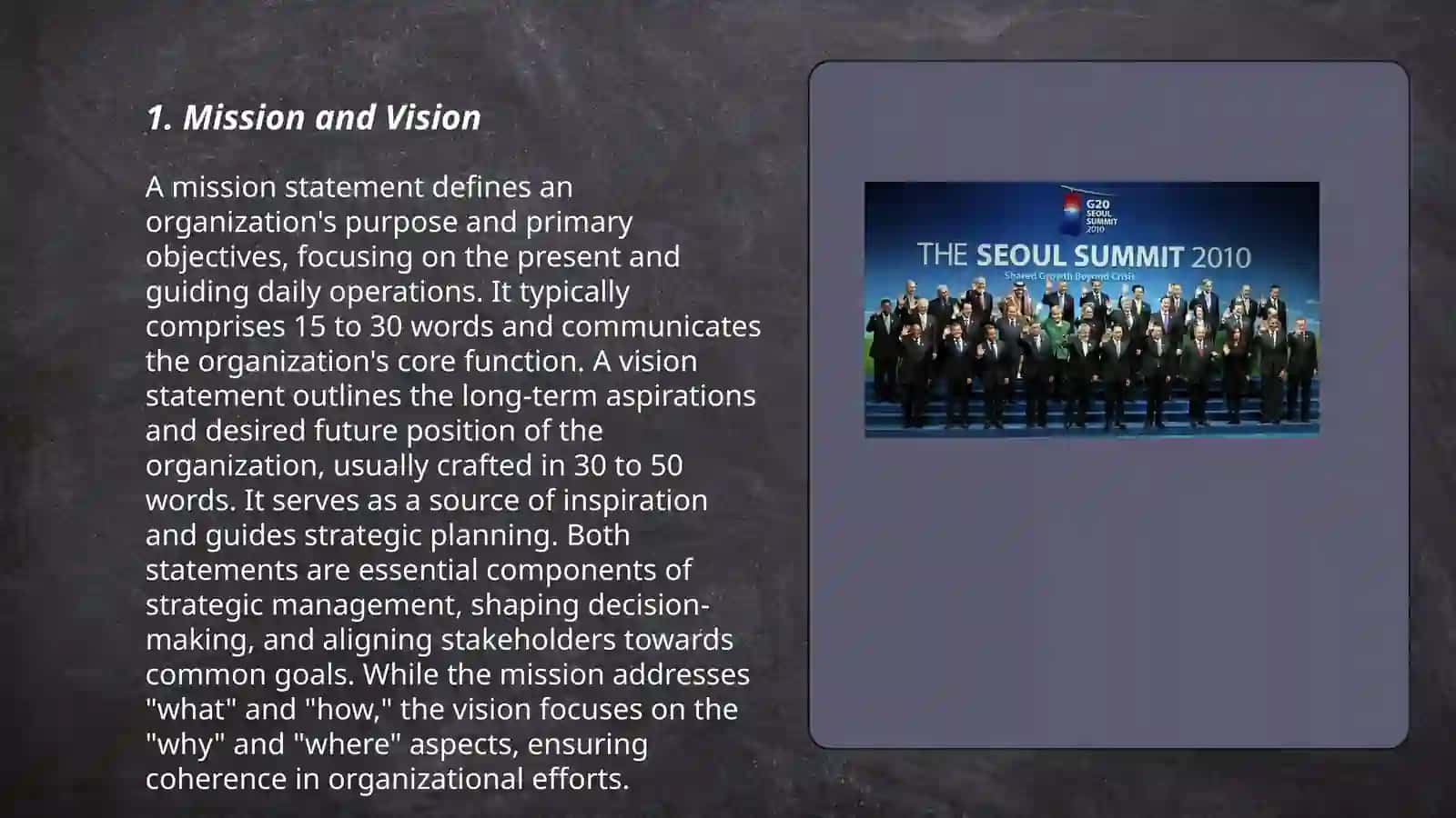 Mission and Vision 3