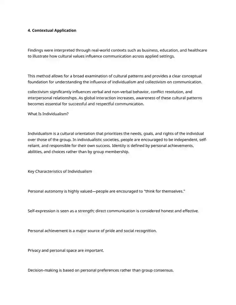 The Influence of Cultural Values on Communication 3