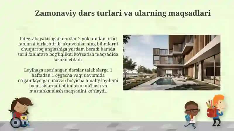 Zamonaviy dars tipologiyasi va unga qoyiladigan talablar 3