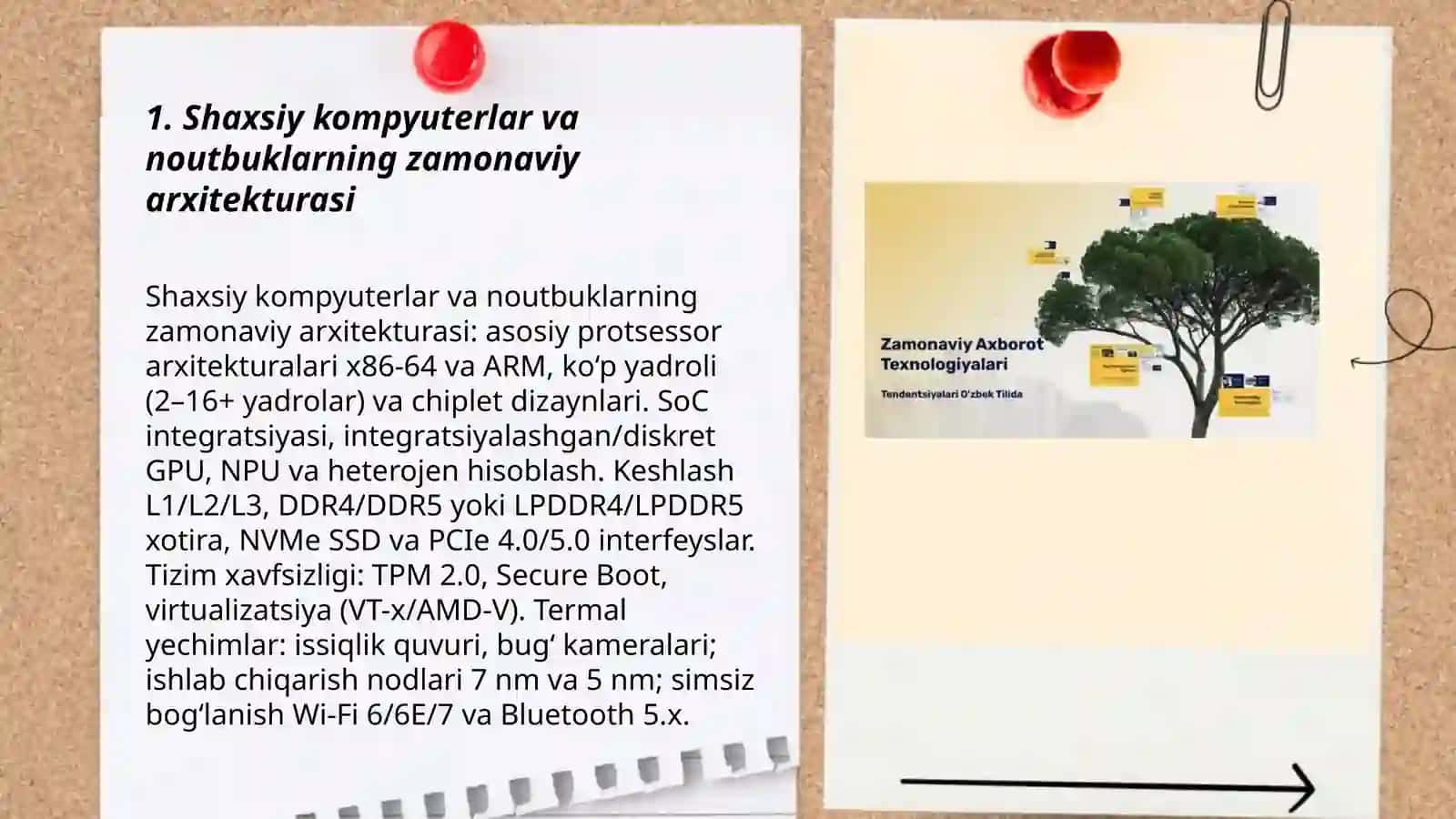 Shaxsiy kompyuterlar va noutbuklarning zamonaviy arxitekturasi 3