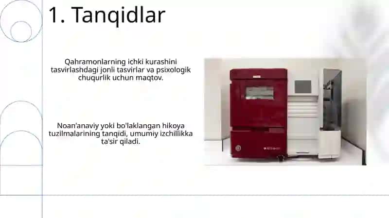 Ulugʻbek Hamdam hikoyalar tahlili 3