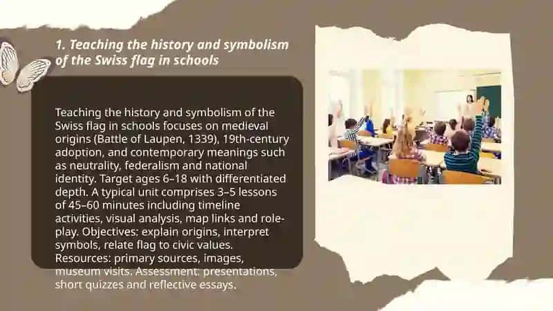 Education and symbols in Switzerland 3