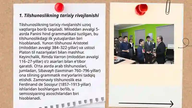 Tilshunoslik tarixidagi yo'nalishlar va maktablar 3