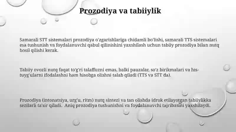 Nutqni sintezlash texnikalari 3