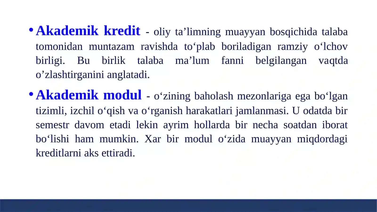 Kredit-modultizimi 3