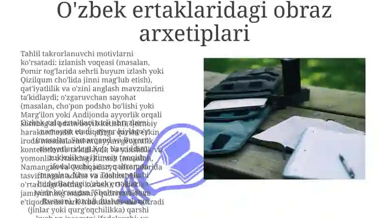 O'zbek xalq ertaklarining o'rganilishi 3