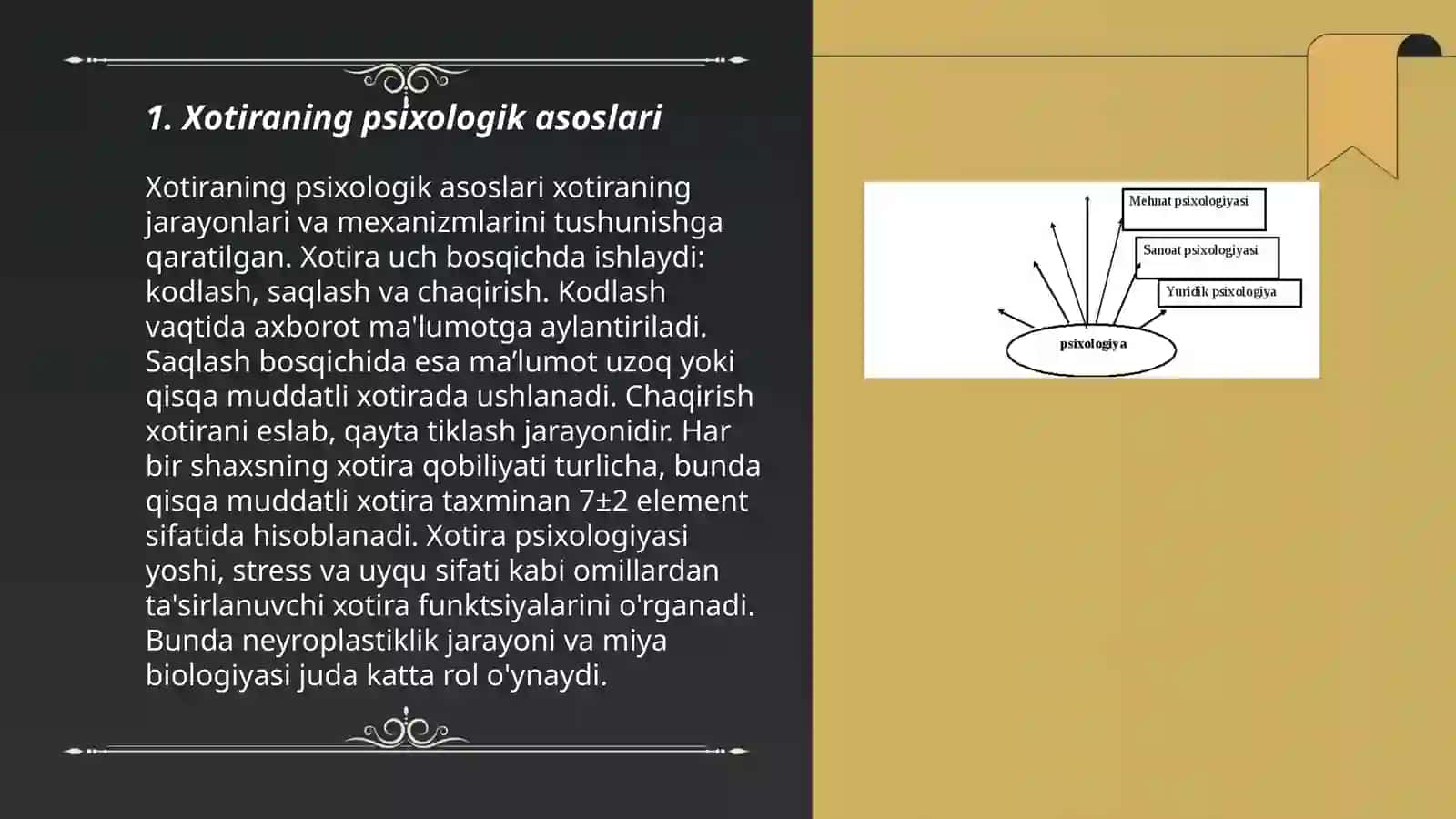 Xotira psixologiyasi 3