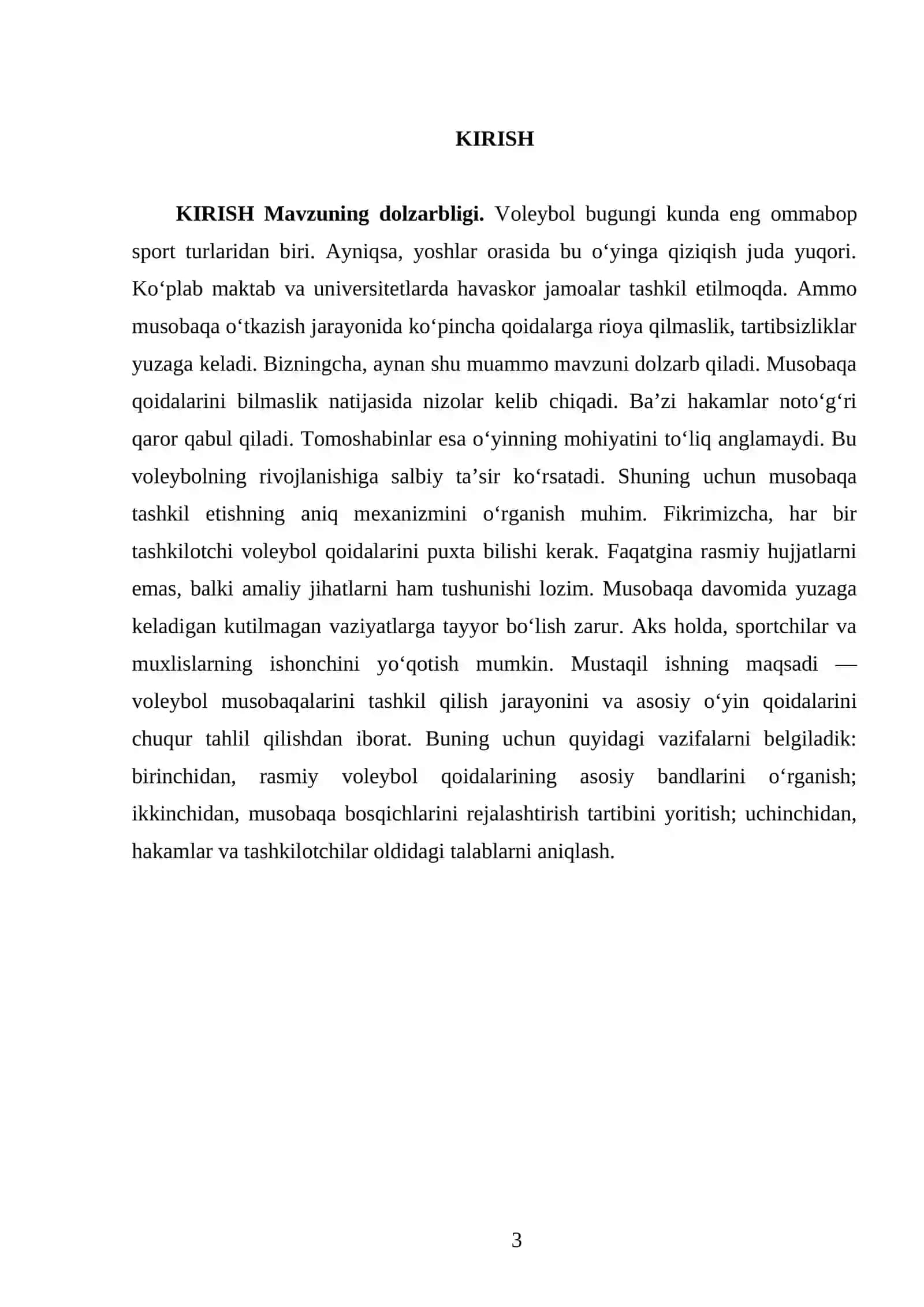 Musobaqa qoidalari va uni tashkil qilish (voleybol) 3
