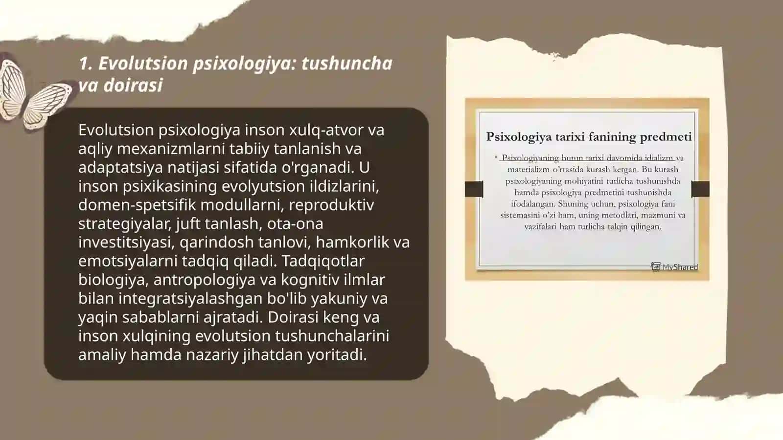 Evolutsion psixologiyaga kirish 3
