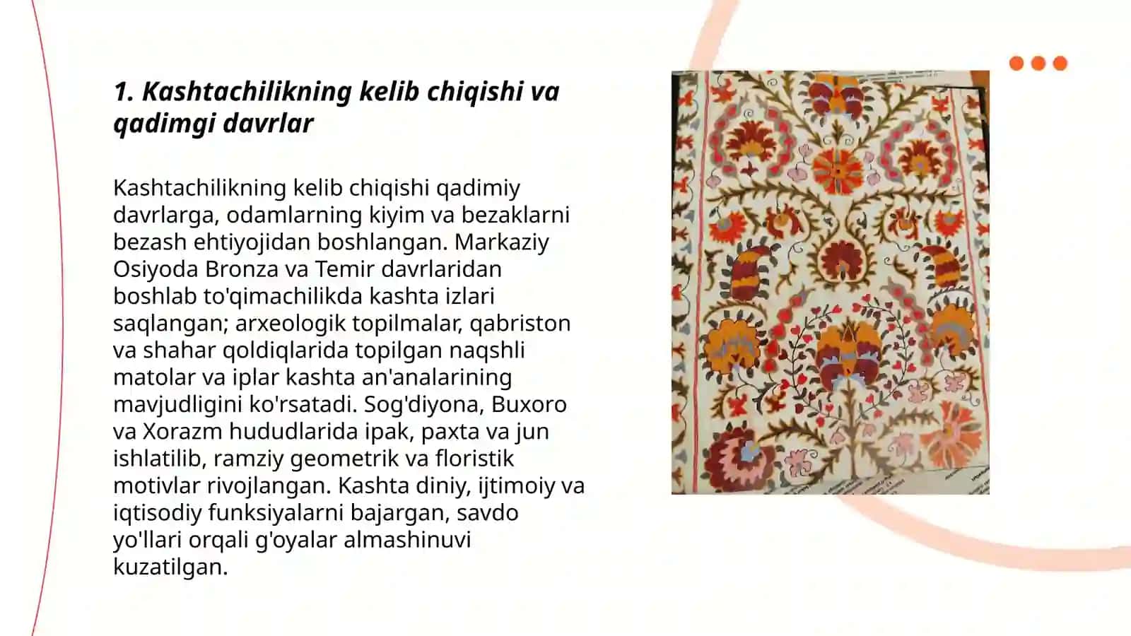 Kashtachilik tarixi haqida maʼlumotlar 3