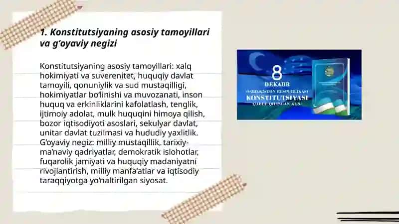 Oʻzbekiston Respublikasi konstitutsiyasi 3