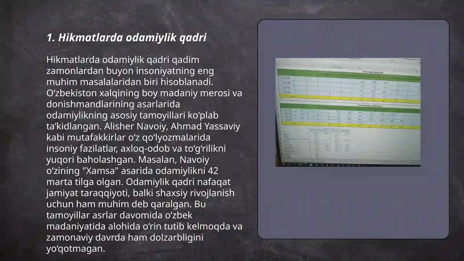 Ahmad yassaviyning devoni hikmatida insoniy fazilatlarning ulugʻlanishi 3