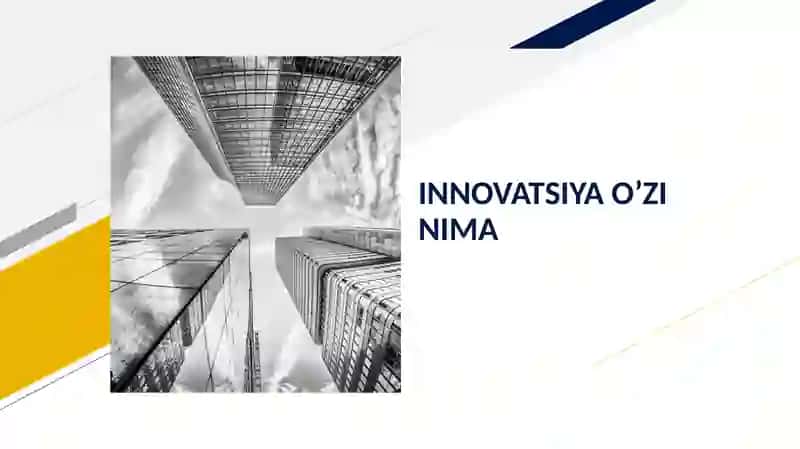 innovatsiya va innovatsion faoliyat 3