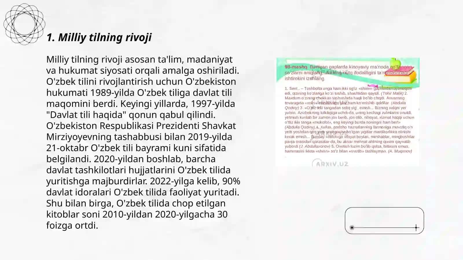 Milliy va adabiy til 3