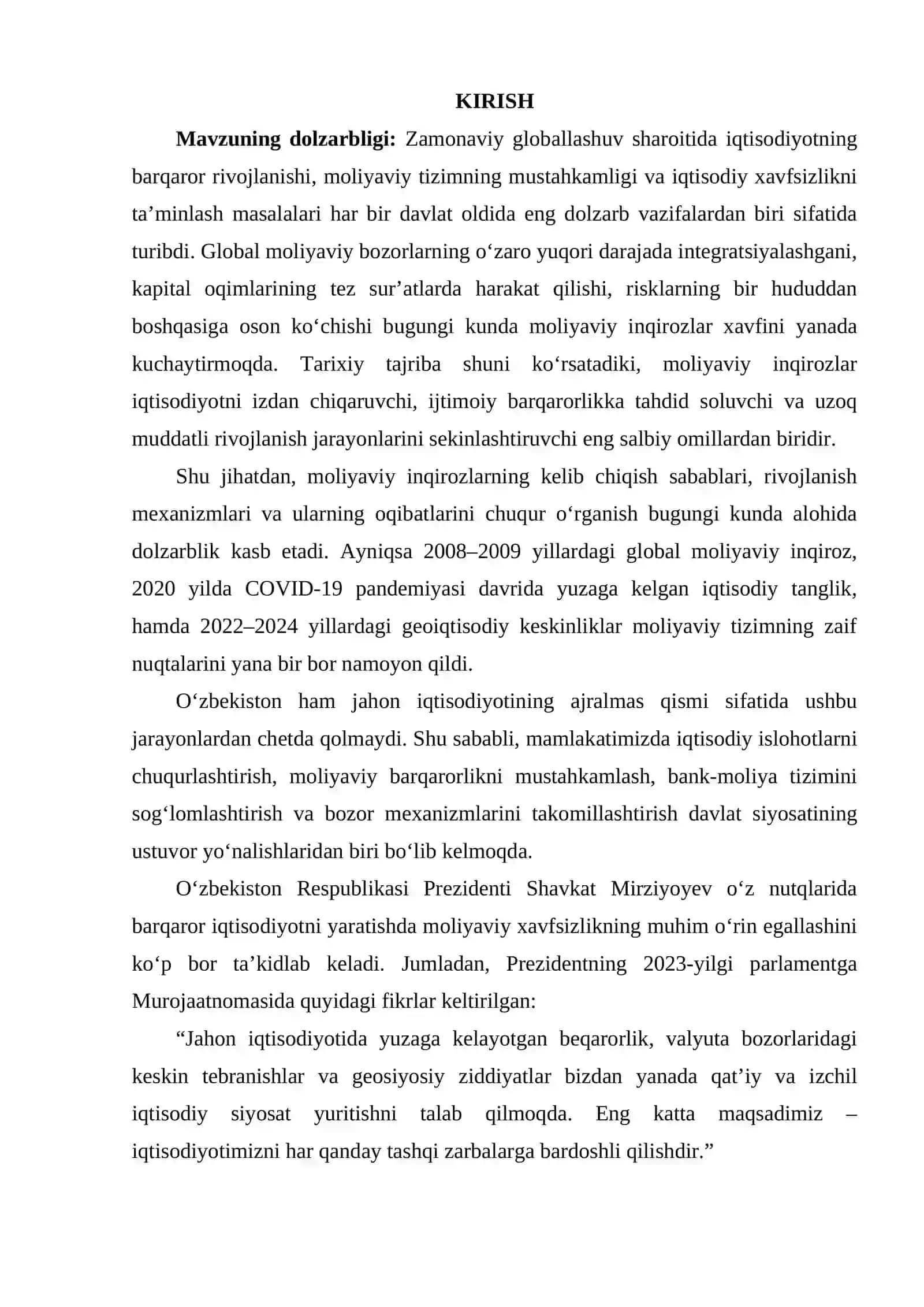 Moliyaviy inqirozlar va ularning sabablari 3