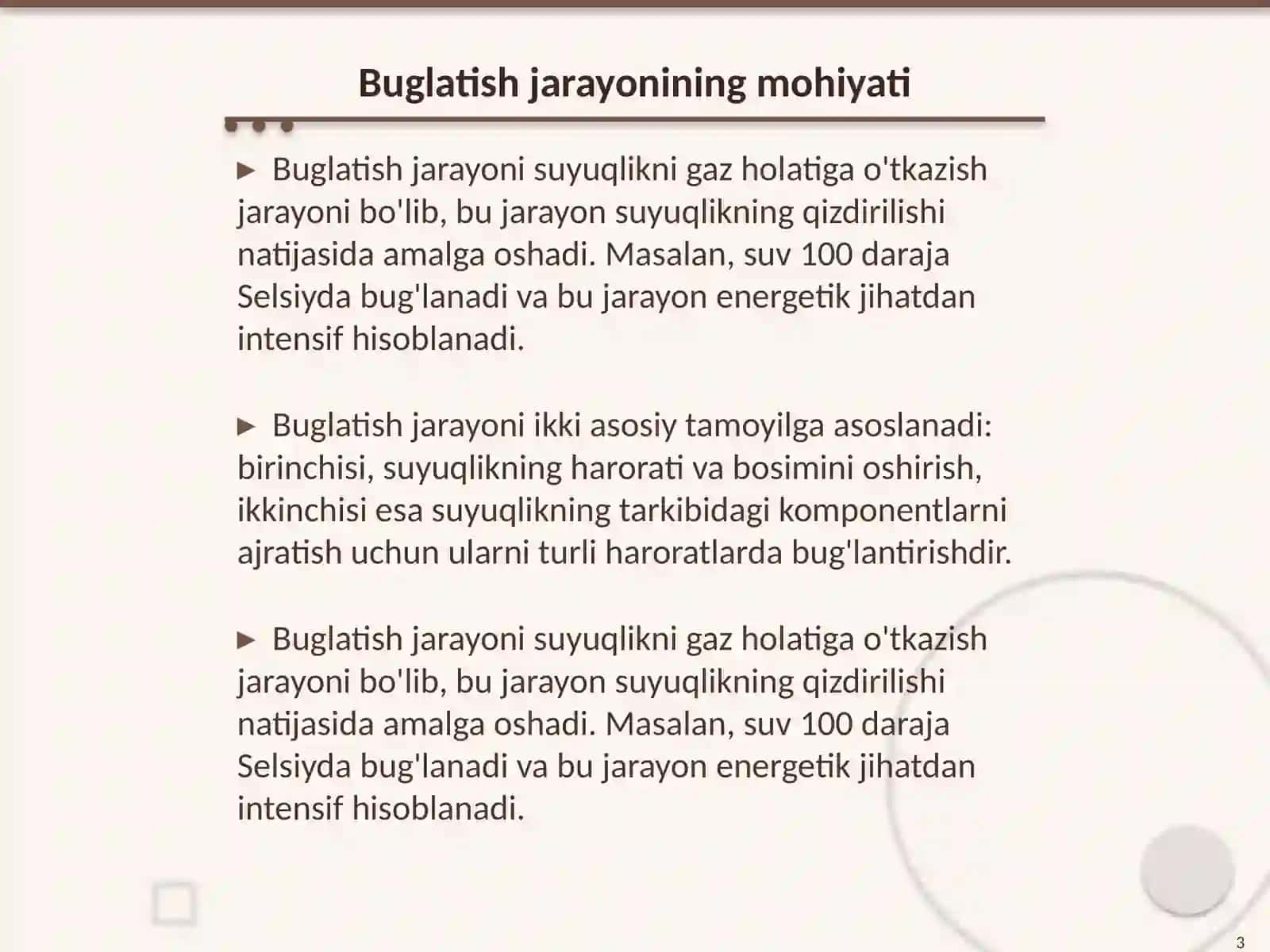 Xaydash yoli bilan suyuqliklarni ajratish 3