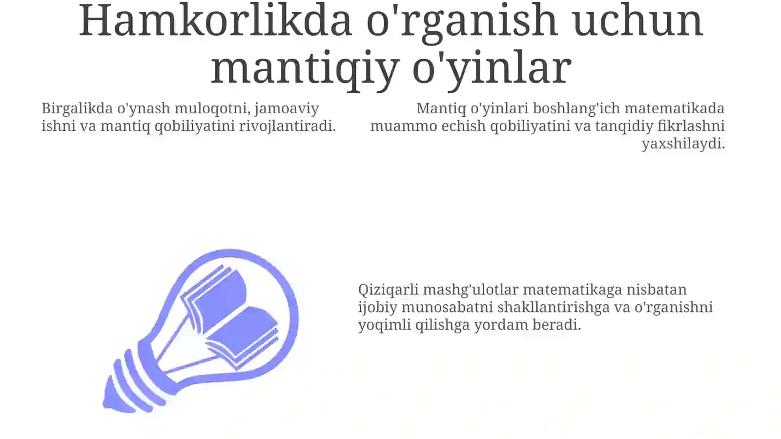 Boshlangʻich sinf matematika darslari 3