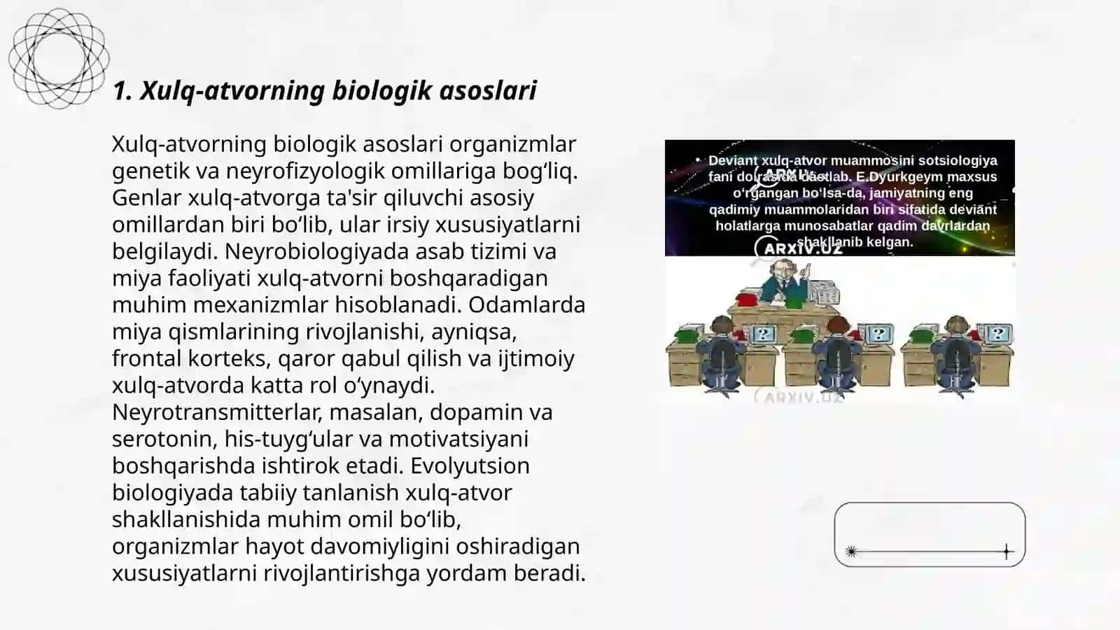 Xulq atvorning psixofiziologik asosi 3