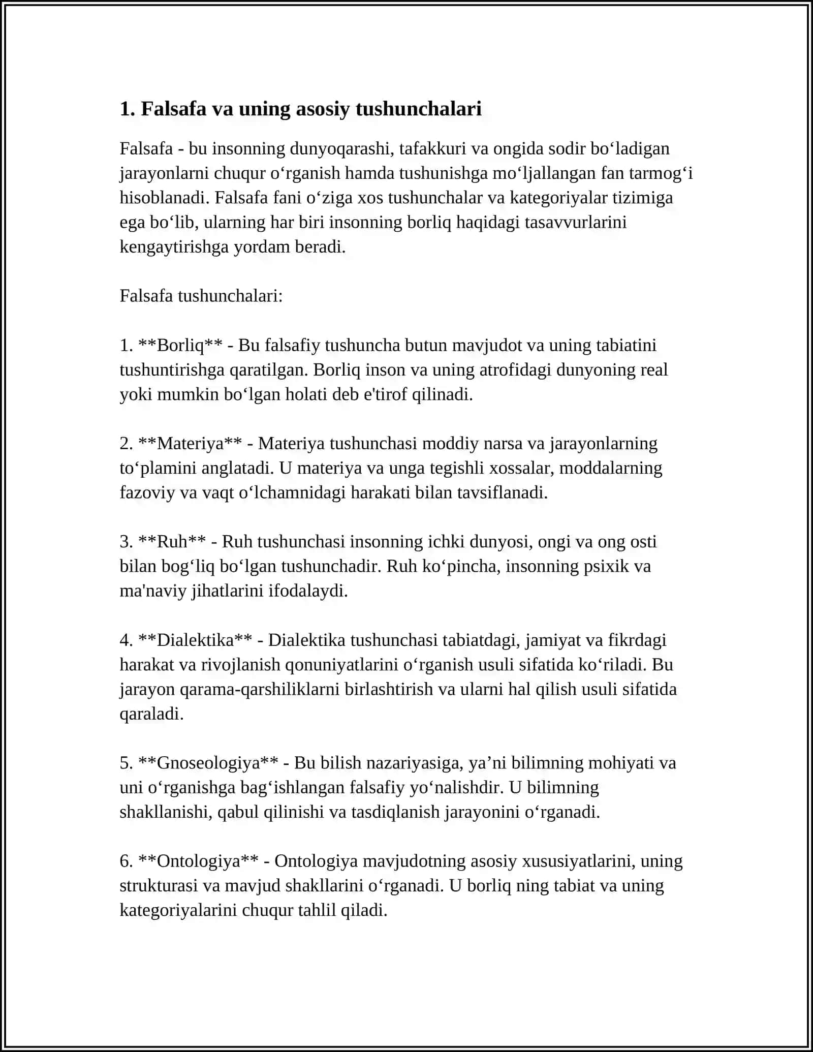 FALSAFA FANIDAN REFERAT 3