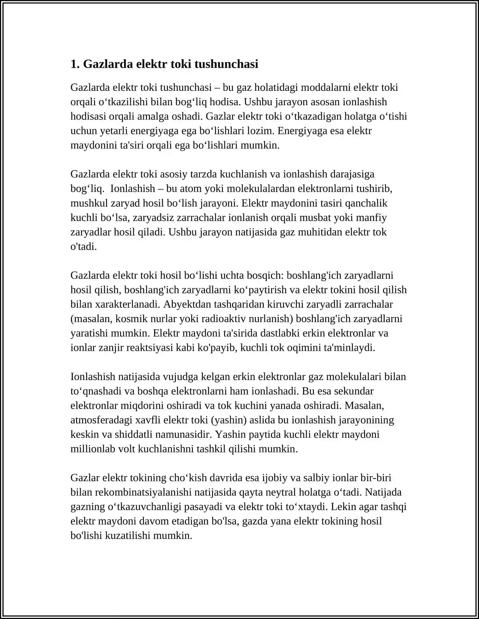 GAZLARDA ELEKTR TOKI 3