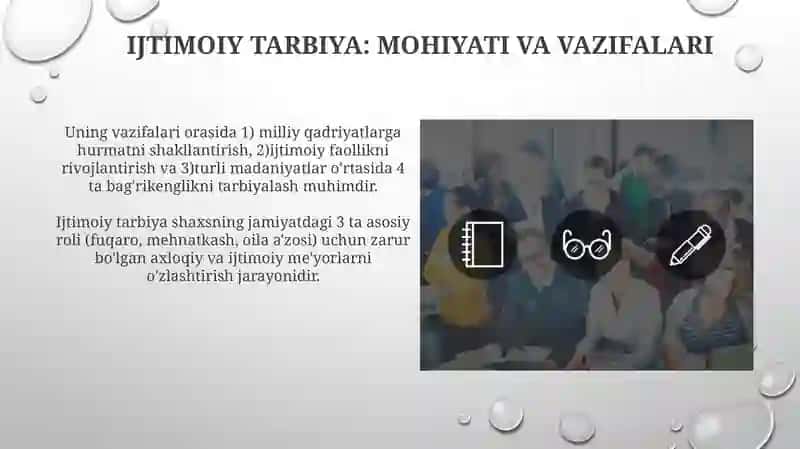 Ijtimoiy tarbiya 3