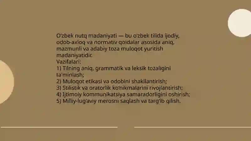 O’zbek nutq madaniyati asoslari 3