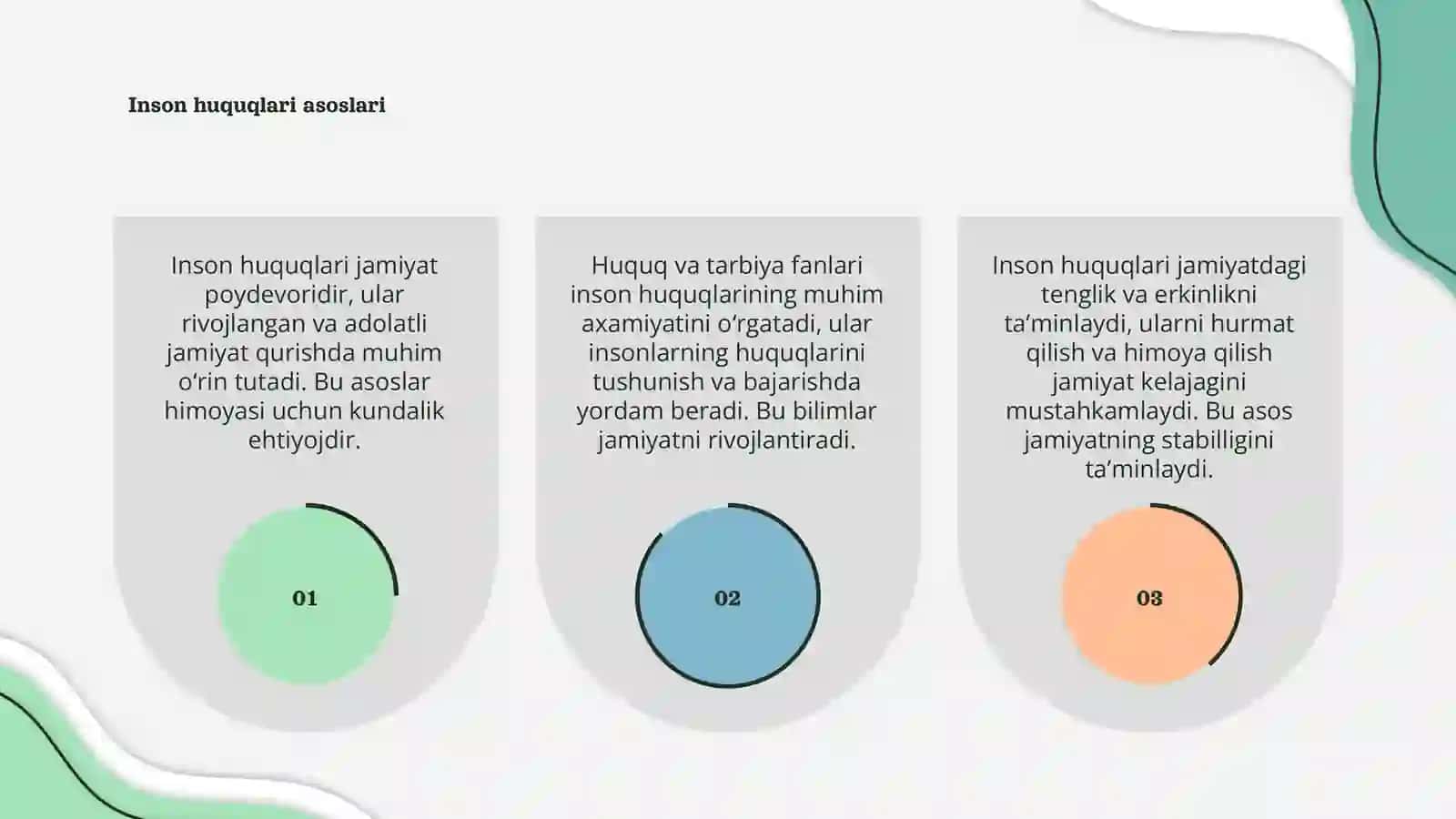 Inson huquqlari jamiyat poydevori 3