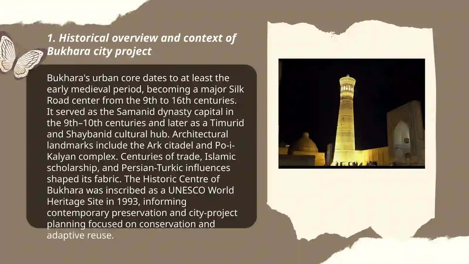 City project:Bukhara 3