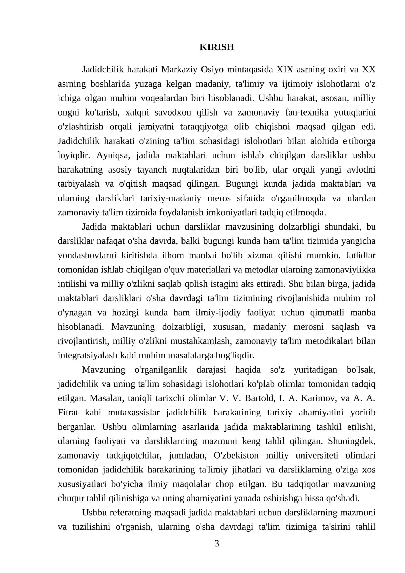 Jadida maktablari uchun darsliklar 3
