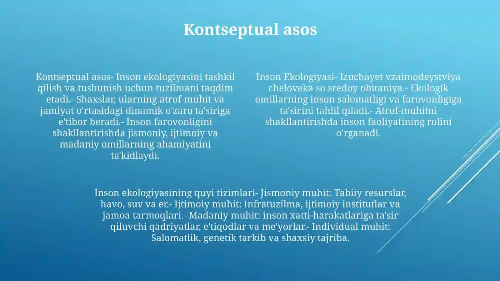 Inson Ekologiyasi 3