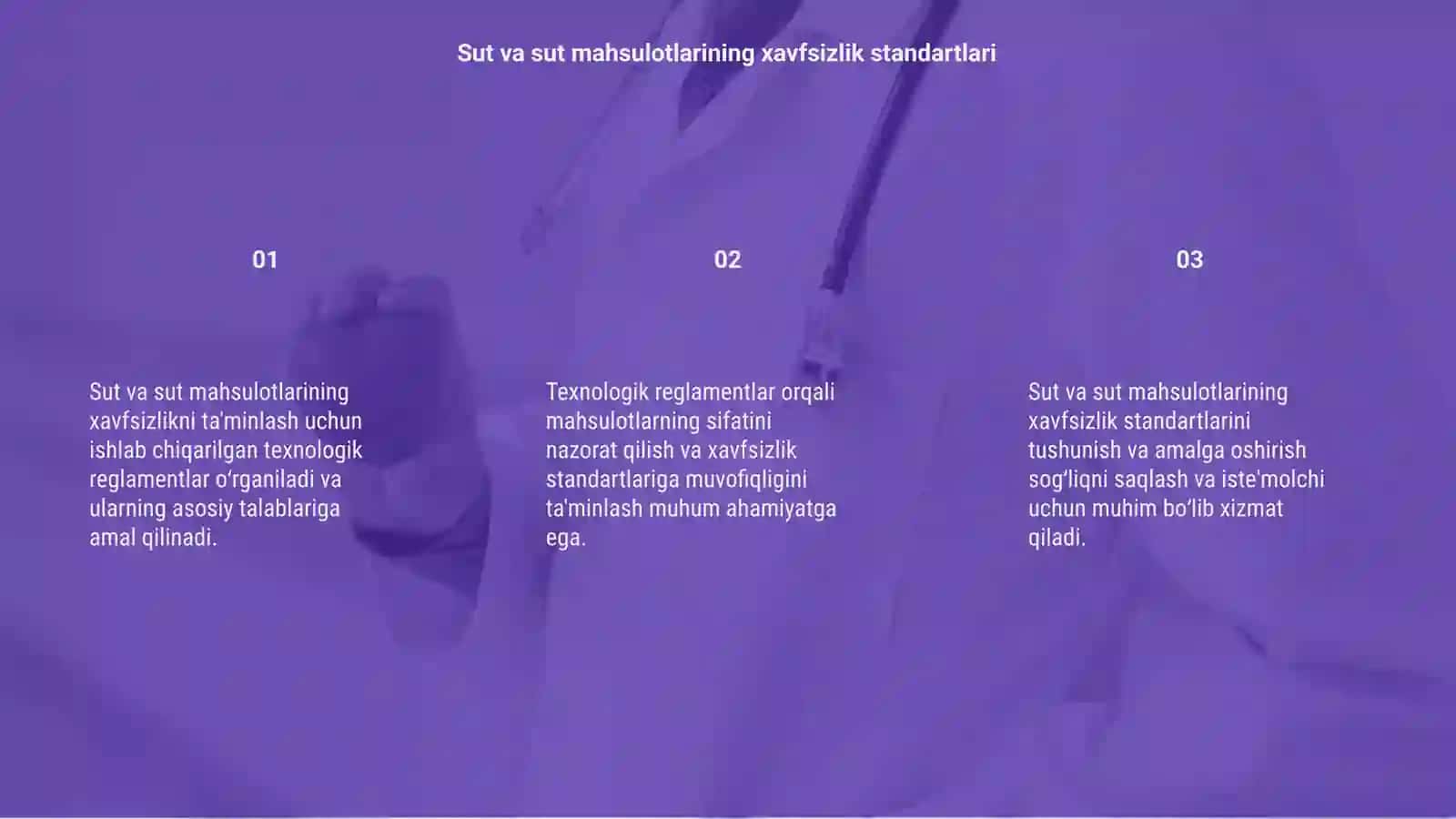 Texnologik reglamentlar va xavfsizlik 3