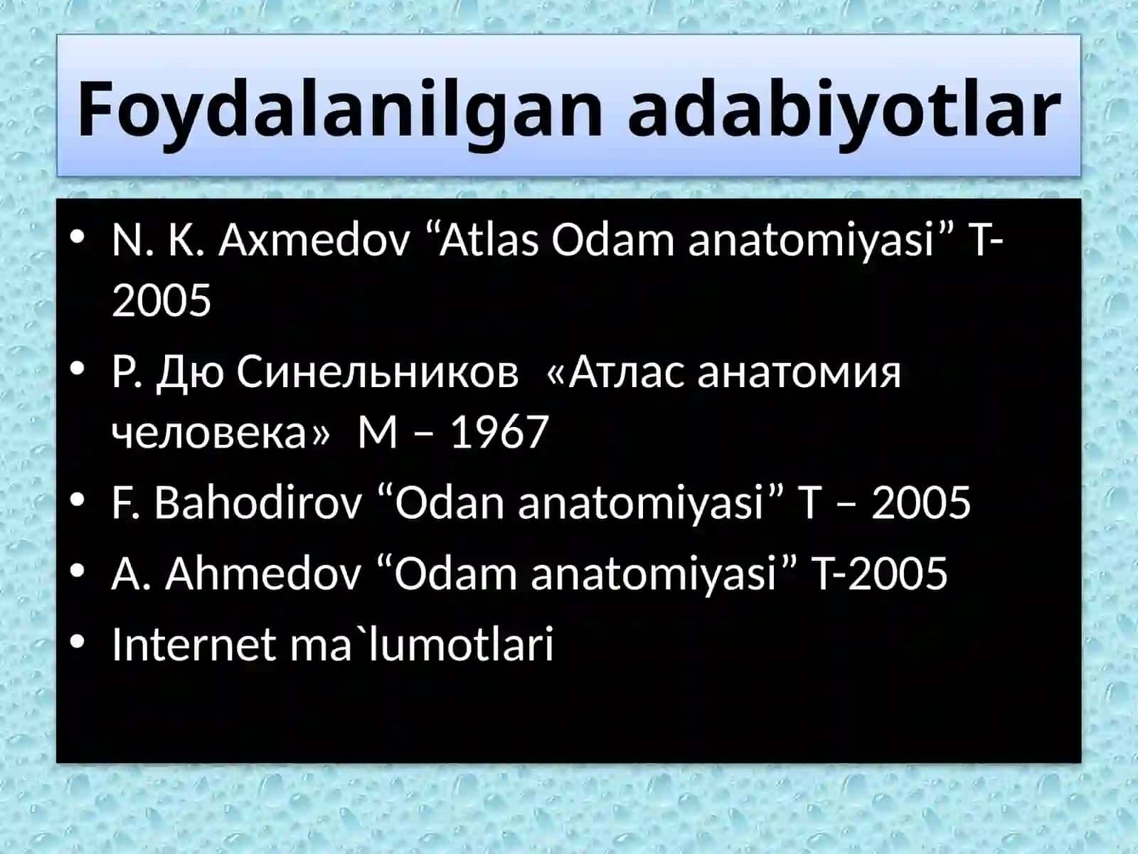 Sindesmologiya–suyaklar birlashuvi 3