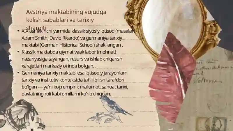 Avstrya maktabi va uning xususiyatlari 3