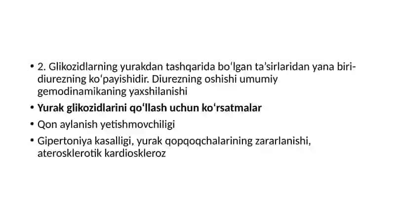 Yurak glikozidlari 3