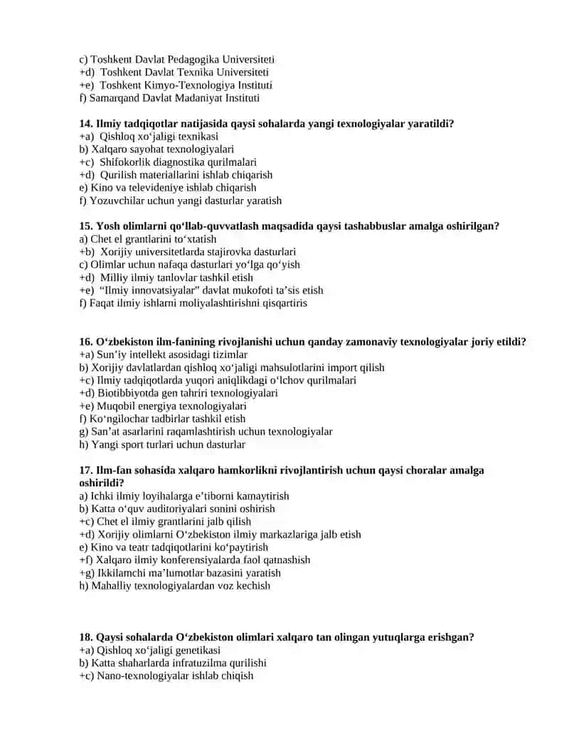 Oʻzbekiston ilm-fani yutuqlari 3