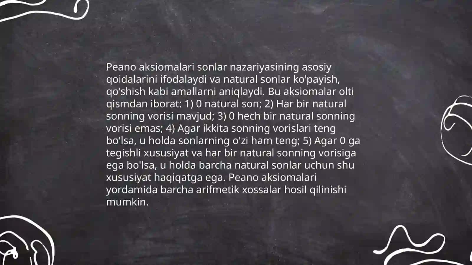 Peano aksiomalari 3