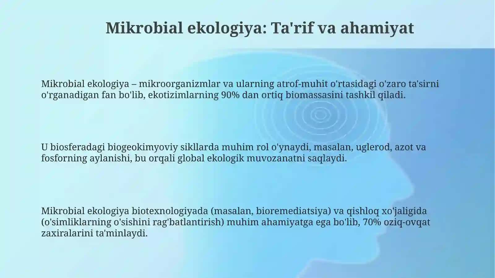 Mikrobial ekologiya 3