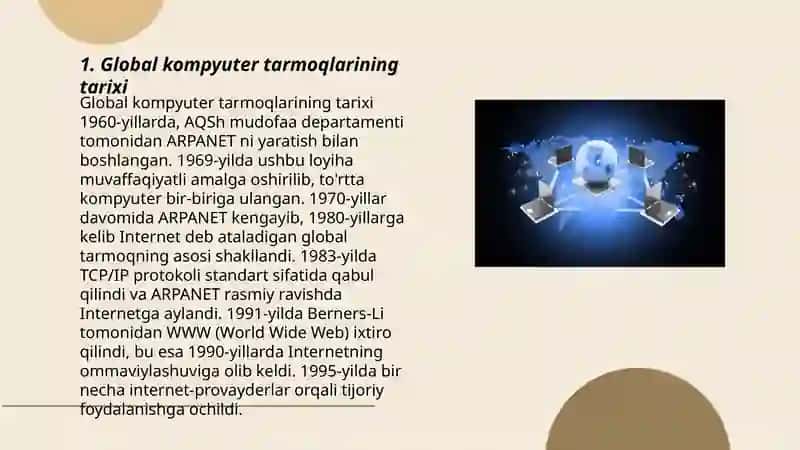 Global kompyuter tarmoqlari 3