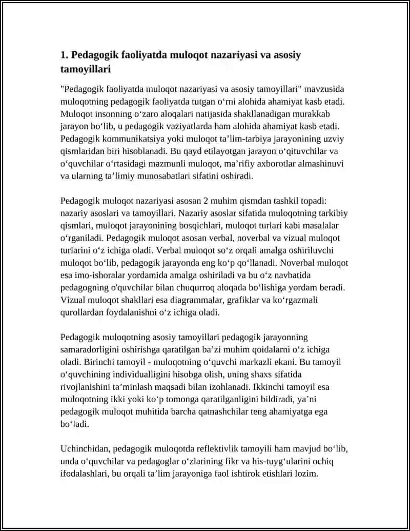 PEDAGOGIK FAOLIYATDA MULOQOT 3