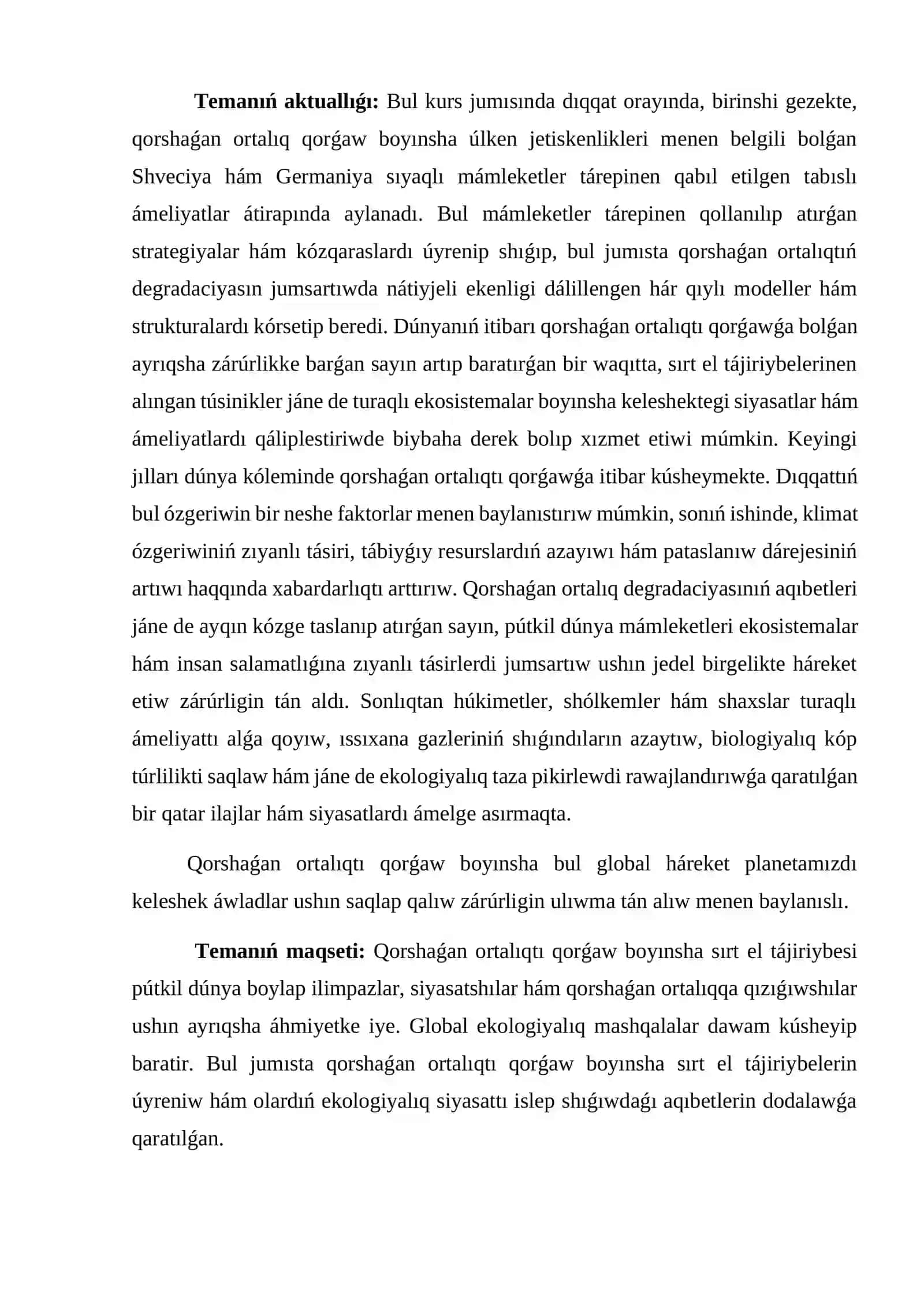 Topıraq hám qorshaǵan ortalıqtı qorǵawda shet el tájiriybeleri 3