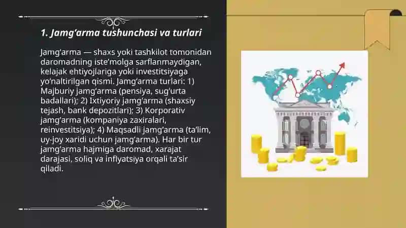 Jamgʻarma va uning hajmiga ta’sir etuvchi omillar 3
