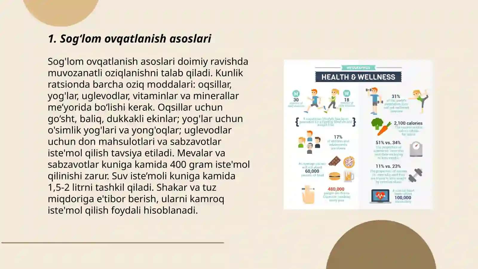 Medical and hygienic bases of a healthy lifestyle 3