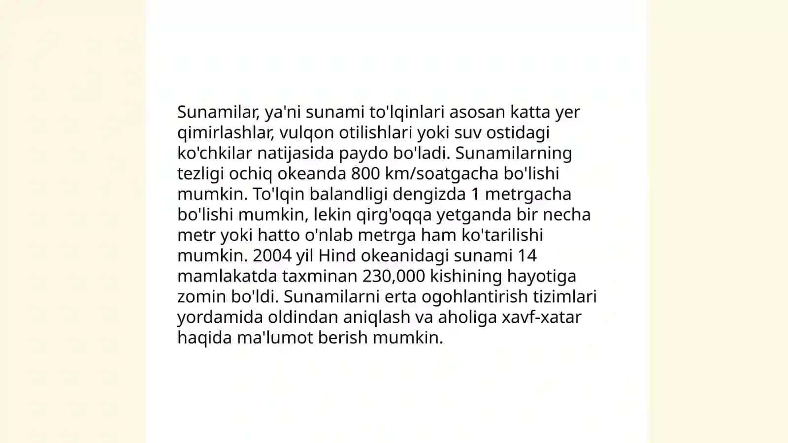 TEXNOGEN FAVQULOTDA VAZIYATLAR 3